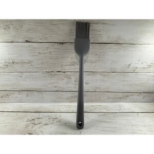Core Kitchen Silicone Basting Brush Charcoal Gray Heat Resistant Pastry Brush